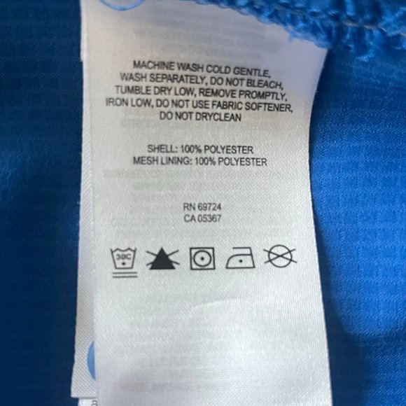 NWOT Columbia Men's PFG Low Drag Offshore Blue Short Sleeve Shirt Size M - Picture 11 of 11